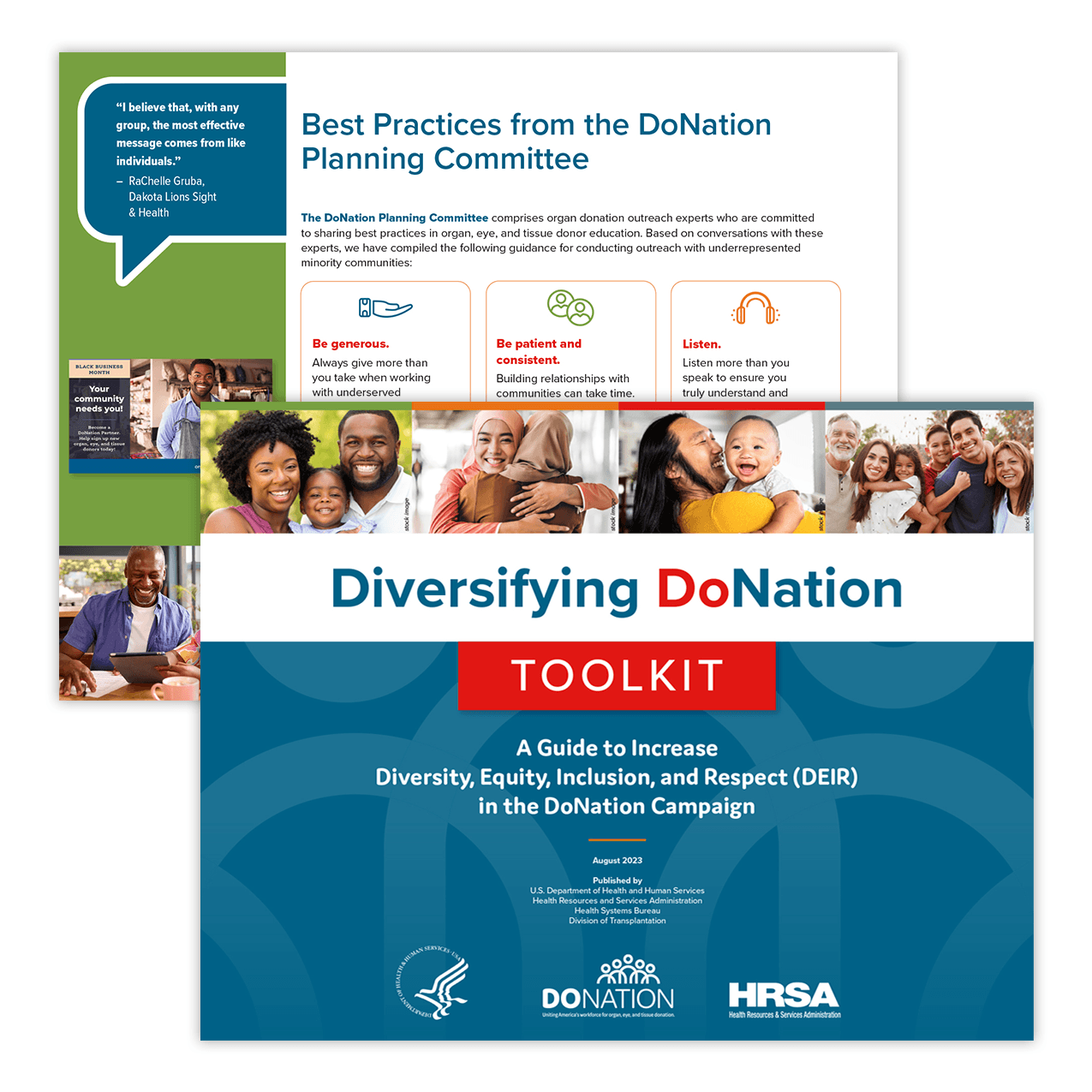 Recognition materials incentivized participation and achievement.