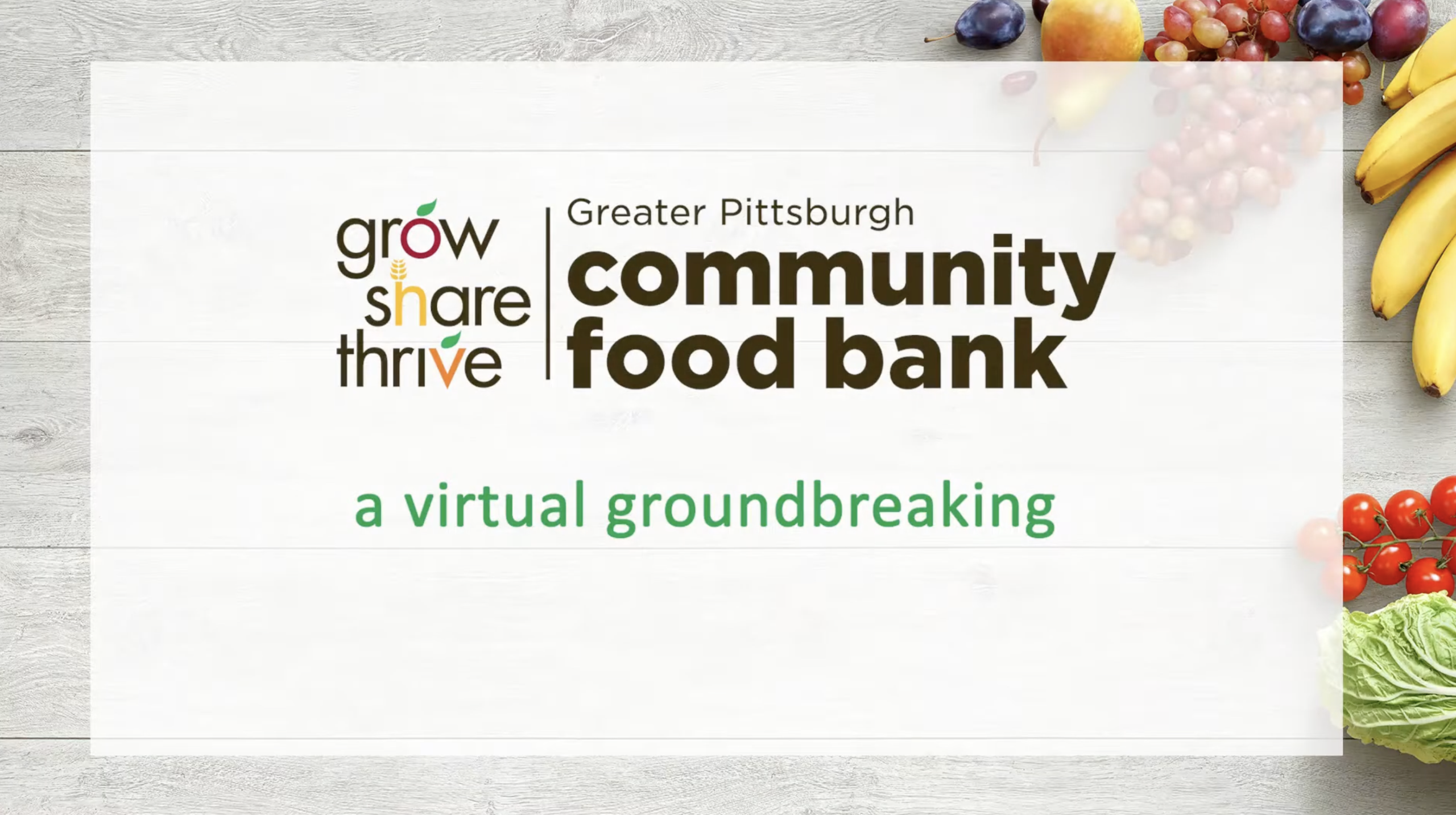 Cover image for the Virtual Groundbreaking video