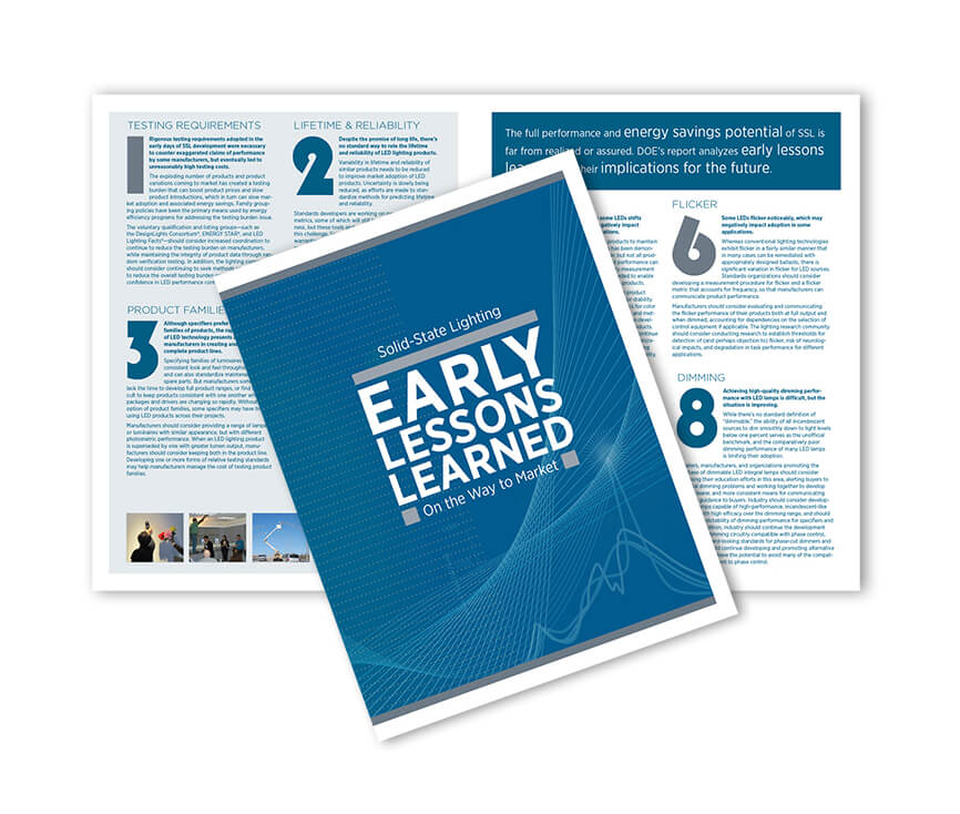 Lessons Learned Brochure