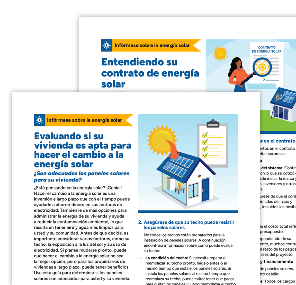 Consumer education factsheets