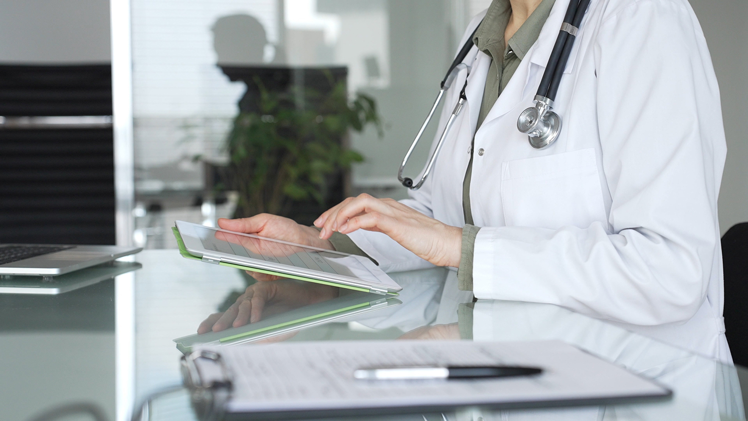 doctor at work