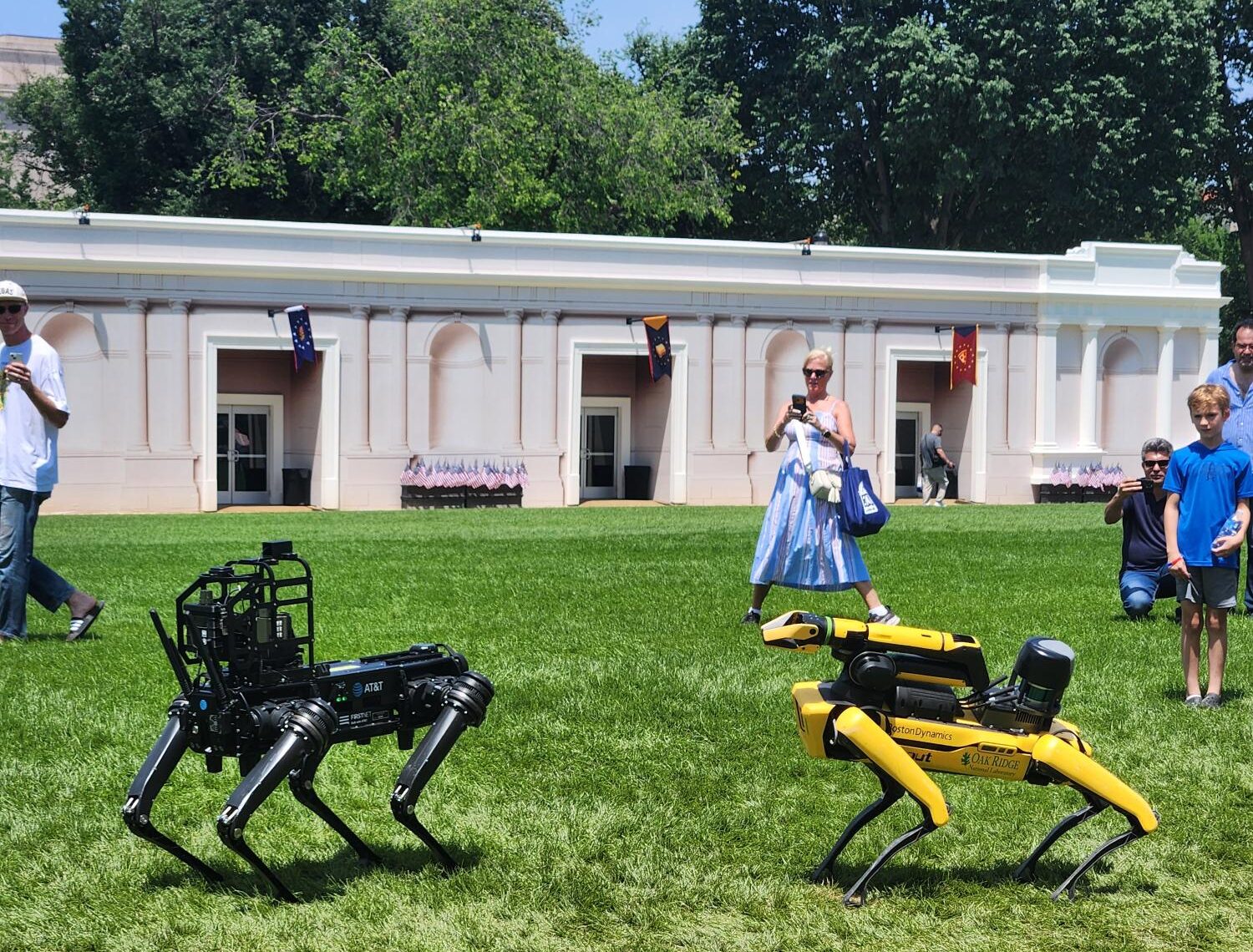 Robot demo at State Fair